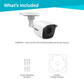 4K Vision Ultra HD Wired Additional Security Camera