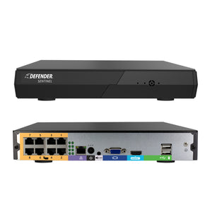 Sentinel 4K 8 Channel NVR with 1TB HDD